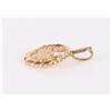 Image 2 : 14K YELLOW GOLD CRAB LADIES PENDANT