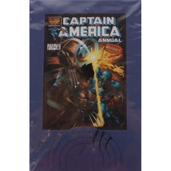 MARVEL COMICS CAPTAIN AMERICA ANNUAL #8 LASER-CEL