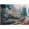 Image 2 : T. KINKADE "APPLE HILL VICTORIAN" SIGNED LIMITED