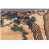 Image 2 : ANTIQUE WATERCOLOR HUAGASHAN PINE & GAZELLE SCROLL