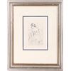 Image 1 : ORIGINAL VINTAGE SPANISH SIGNED HORSE DRAWING