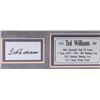Image 2 : TED WILLIAMS & BABE RUTH COMMEMORATIVE PHOTO