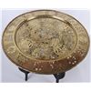 Image 4 : VINTAGE CHINESE ORNATE BRASS FILIGREE TRAY TABLE