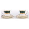 Image 2 : NORITAKE BONE CHINA FITZGERALD INCOMPLETE SET -(2)