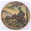Image 2 : SIGNED GREEK HAND-MADE WALL HANGING PLATES