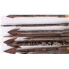 Image 3 : ANTIQUE HANDCRAFTED LEATHER QUIVER W/ 12 ARROWS