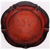 Image 1 : VTG INDIANA AMBER AMERICAN EAGLE FEDERAL ASHTRAY