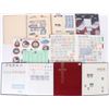 Image 1 : HUGE LOT OF SCOTT NUMBERED STAMPS & DECALS ~2500