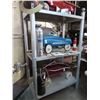 Image 1 : Alum. Diamond Plate 3 Tier Heavy Duty Storage Rack