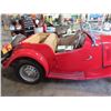 Image 8 : 1951 MG TD Roadster,  Red/Tan Vinyl, Mahogany Dash, All Original, Includes Top,