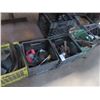 Image 1 : Crates w/Trailer Hitch, Pipe, Wire, Supplies