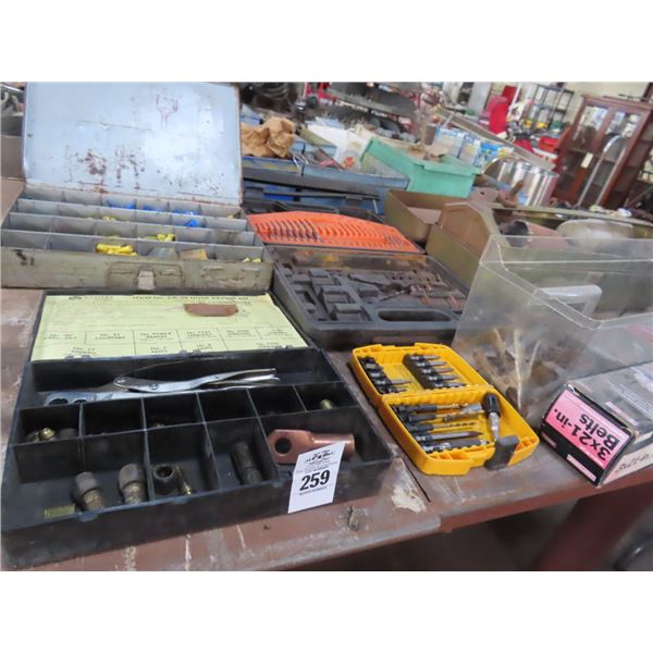 Hose Repair Kit, Wire Connectors, Driving Bits, Clamps, Hole Saws, Supplies