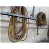 Image 2 : Heavy Duty Ext. Cord, Torch Hose, Cable Hanging On Wall