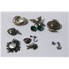 LOT OF VARIOUS SILVER JEWELRY ITEMS