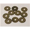 Image 1 : 10 ANCIENT CHINESE CASH COINS, VARIOUS GRADES