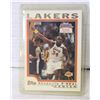 SHAQUILLE O'NEAL L.A. LAKERS BASKETBALL CARD