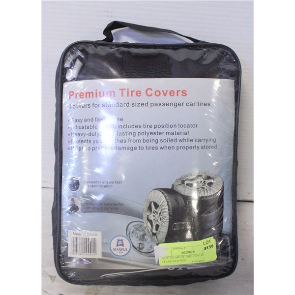NEW PREMIUM TIRE COVERS STANDARD SIZE