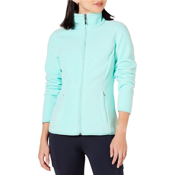NEW AMAZON ESSENTIALS WOMENS POLAR FLEECE ZIP UP