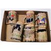 Image 1 : 6 BEER STEINS  JAPAN