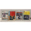Image 1 : LOT OF 4 WAYNE GRETZKY OILERS HOCKEY CARDS FROM