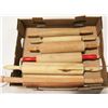 Image 1 : ASSORTED ROLLING PINS, LARGE TO
