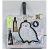 Image 1 : NEW HARRY POTTER OWL SHAPED CAST IRON SKILLET