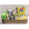 Image 1 : HOUSE CLEANING PRODUCTS, SOS, LYSOL, SPONGES