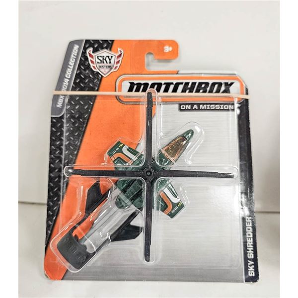 NIB MATCHBOX SKY SHREDDER- MBX 2014 COLLECTION