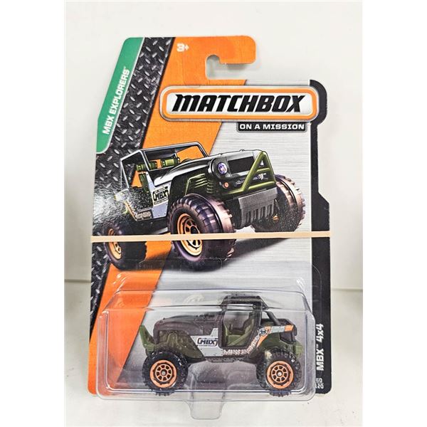 NIB MATCHBOX MBX 4X4- MBX EXPLORERS COLLECTION