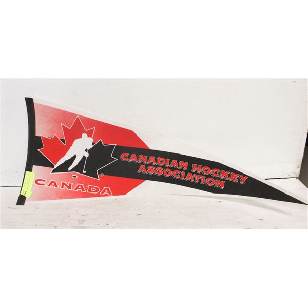 HOCKEY CANADA OLYMPIC BANNER PENNANT FULL SIZE