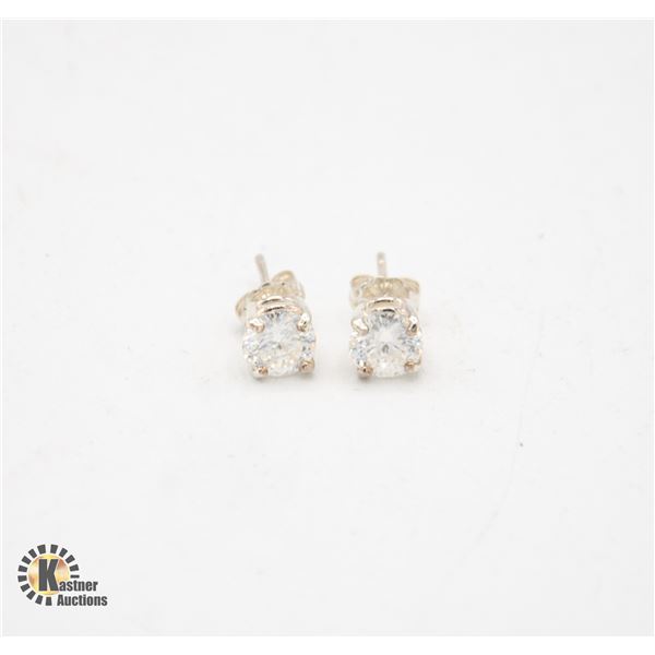 #1327-2CT TW ROUND BRILLIANT CUT MOISSANITE STONES