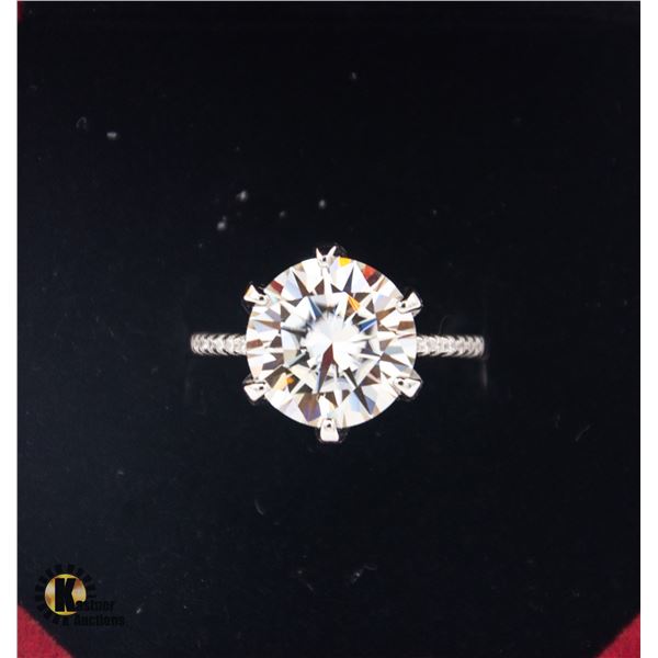 #1287-5.00 CT GRA CERTIFIED ROUND BRILLIANT CUT