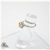 Image 2 : #1293-CUSTOM MADE WITH HAND SET 1CT GRA CERTIFIED