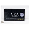 Image 2 : #1295-1.00 CT GRA CERTIFIED ROUND BRILLIANT CUT