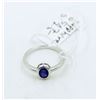 Image 1 : #23-BLUE SAPPHIRE GEMSTONE RING SIZE 7.5