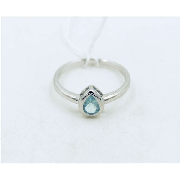 #21-BLUE APATITE GEMSTONE RING SIZE 8.5