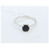 Image 1 : #15-DARK RED GARNET GEMSTONE RING SIZE 7.75