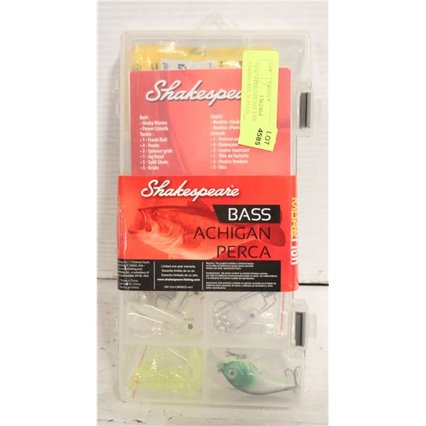 NEW SHAKESPEARE COMPLETE FISHING KIT, SEALED