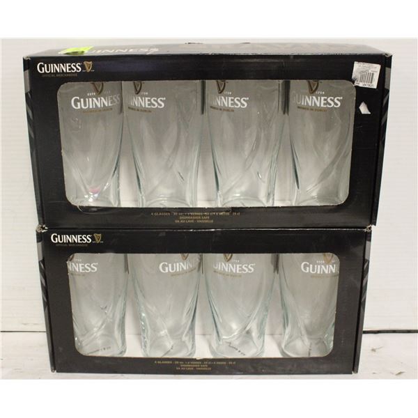 2PC GUINNESS GRAVITY GLASS