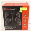 Image 1 : BLACKWEB POWER BASS PC SPEAKERS W BOX