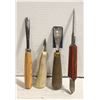 Image 1 : WOOD CARVING KNIVES X 4