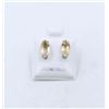 Image 1 : #08-YELLOW CITRINE GEMSTONE EARRINGS