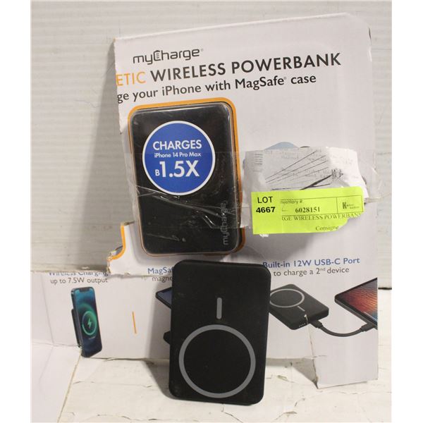 MYCHARGE WIRELESS POWERBANK 2 PACK