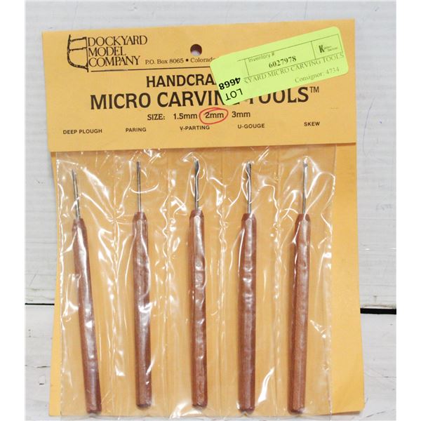 DOCKYARD MICRO CARVING TOOLS