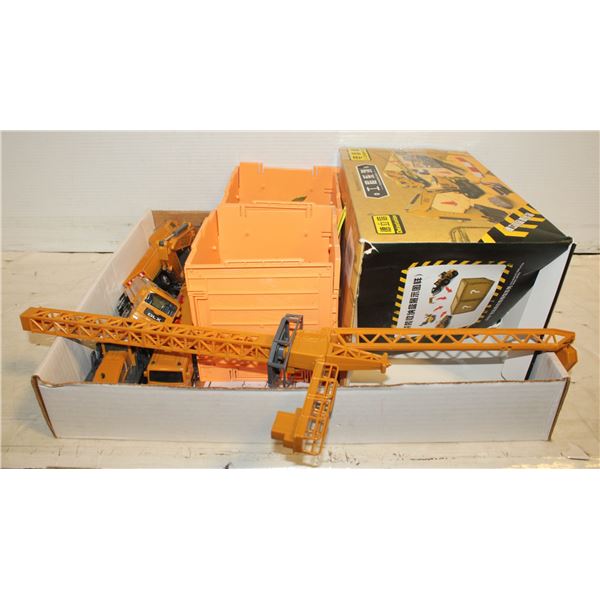 TRAY CONSTRUCTION PLAYSET