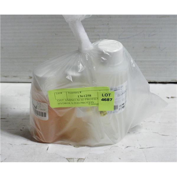 OAT AMINO ACID PROTIEN, SILK HYDROLYZED PROTEIN
