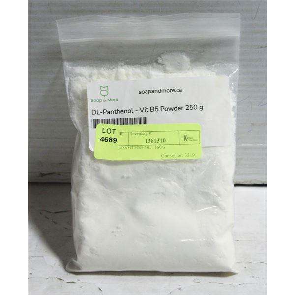 DL-PANTHENOL- 160G