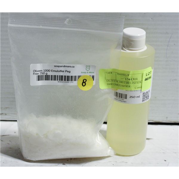 OLIVEM 300 EMULISFIER, OLIVEM 1000 EMULSIFIER