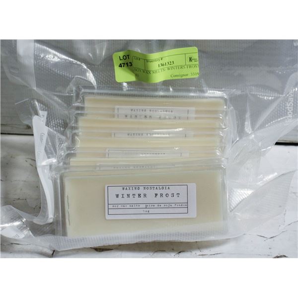 HOMEMADE SOY WAX MELTS- WINTERS FROST (6)