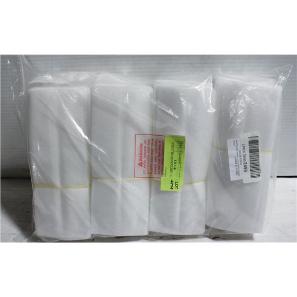 WHITE BIODEGRADABLE BAGS